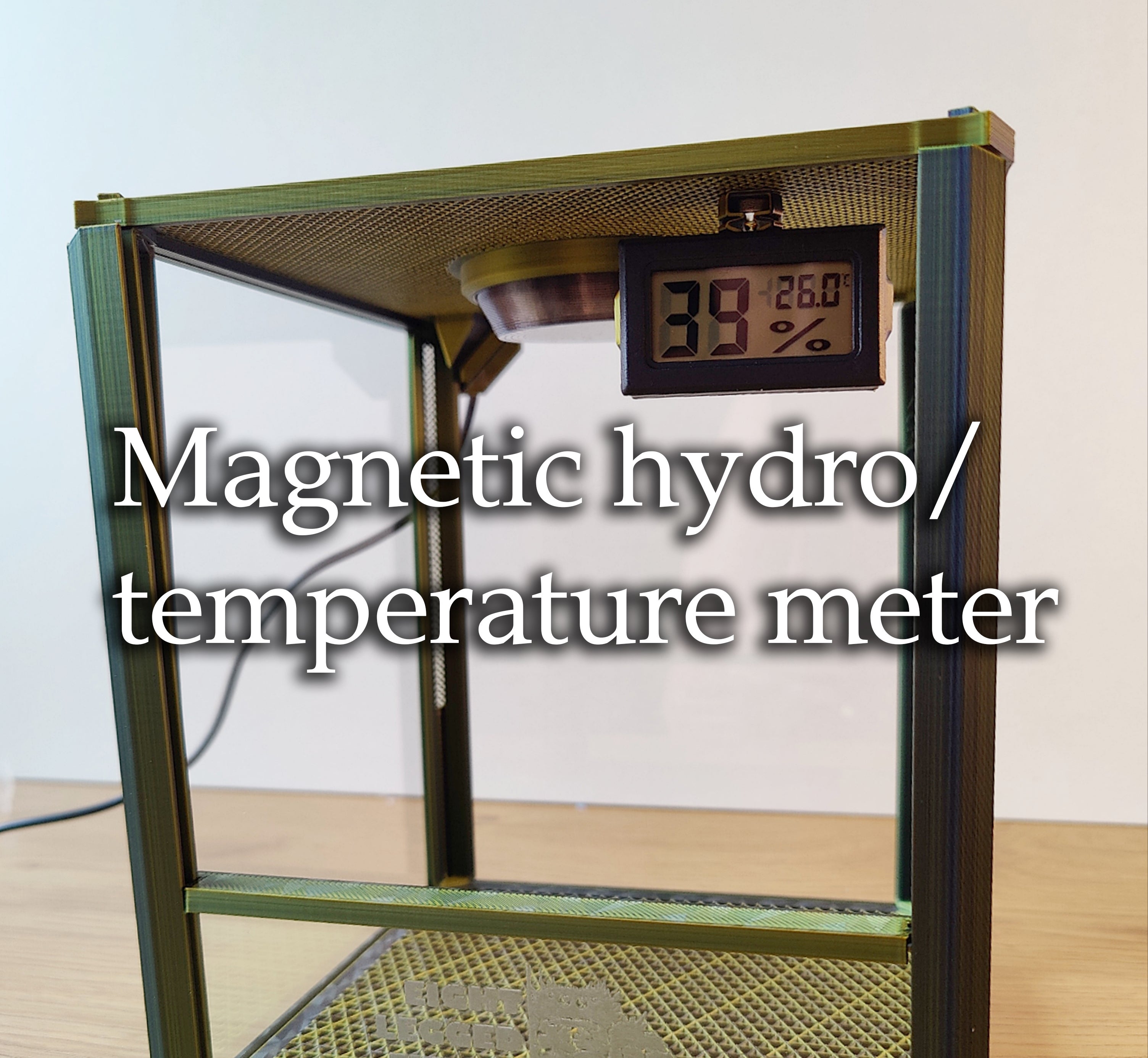 Hydro & temperature meter with magnetic holder - Shop | Eightlegged ...