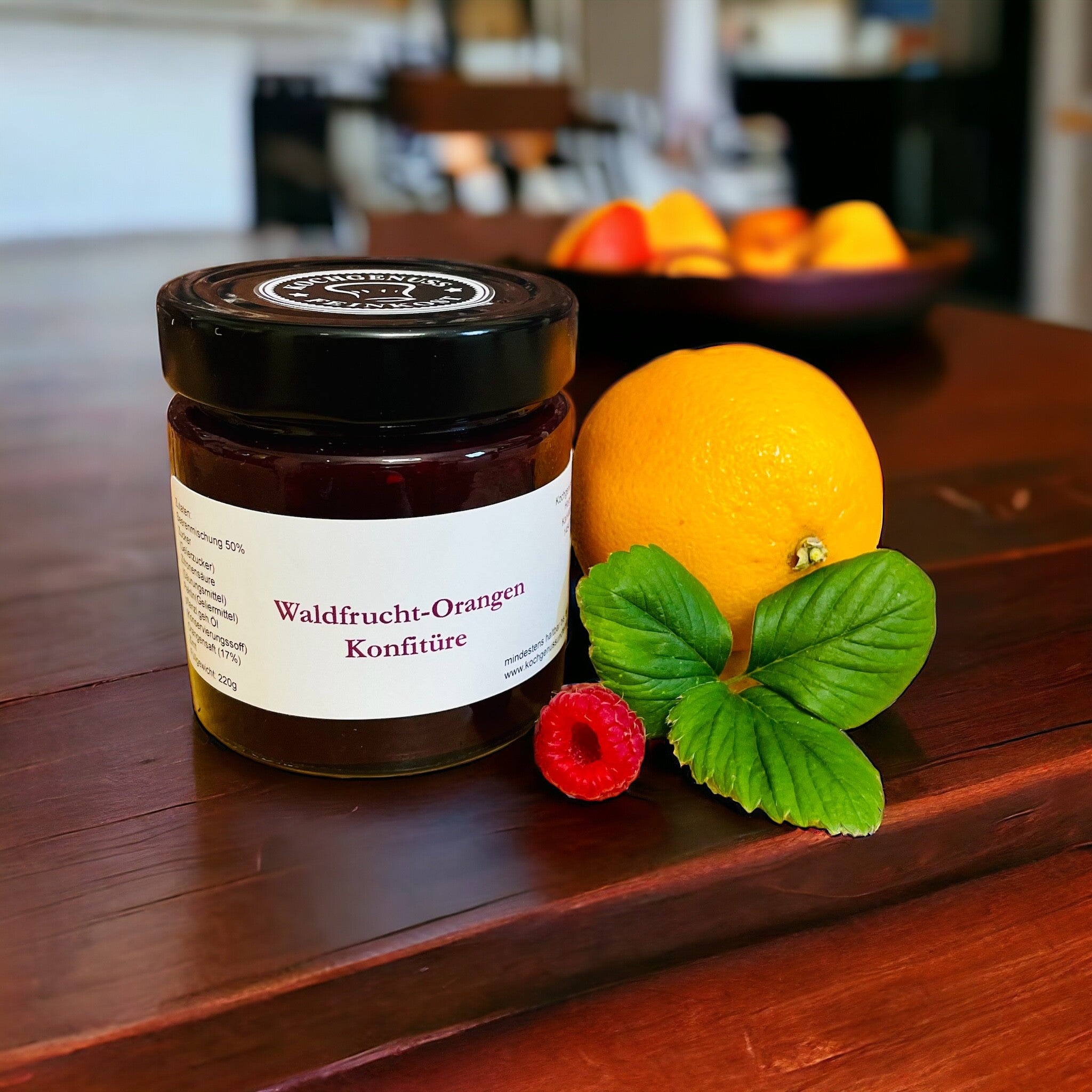 Waldfrucht-Orangen Fruchtaufstrich - Shop | Kochgenuss &amp; Feinkost,Beelitz