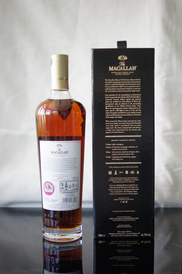 The Macallan 18 Year Old 43.0 abv 1966 (1 BT 75cl) | Whisky