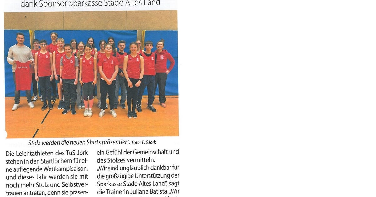 News - Leichtathletik - Sportangebot | Tus Jork