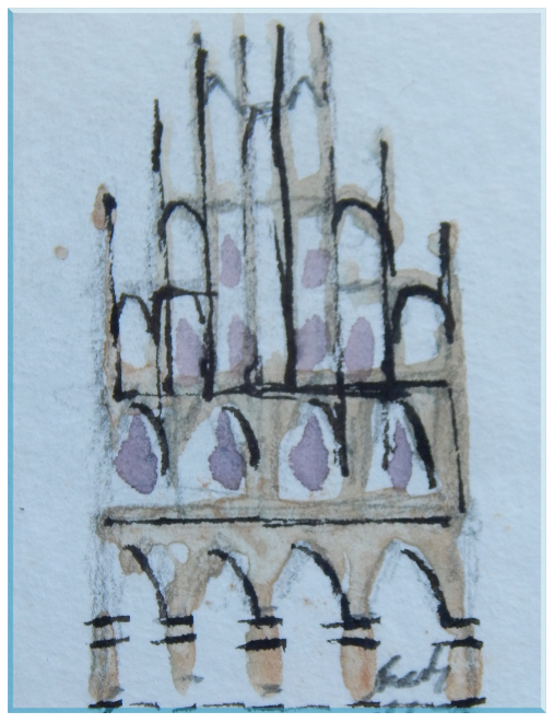 Frank Volmering Aquarelle Logo - Kunstgalerie Münster