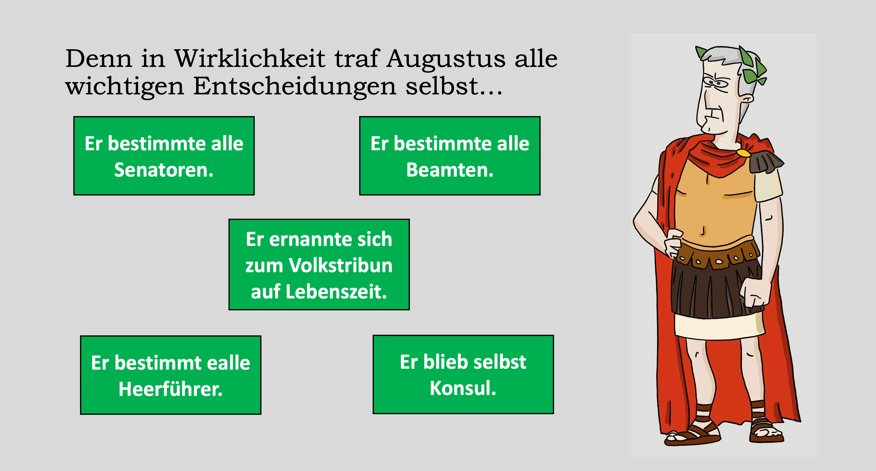 Ge6 Augustus - Ge 5 Überblick | Burgenlandschule