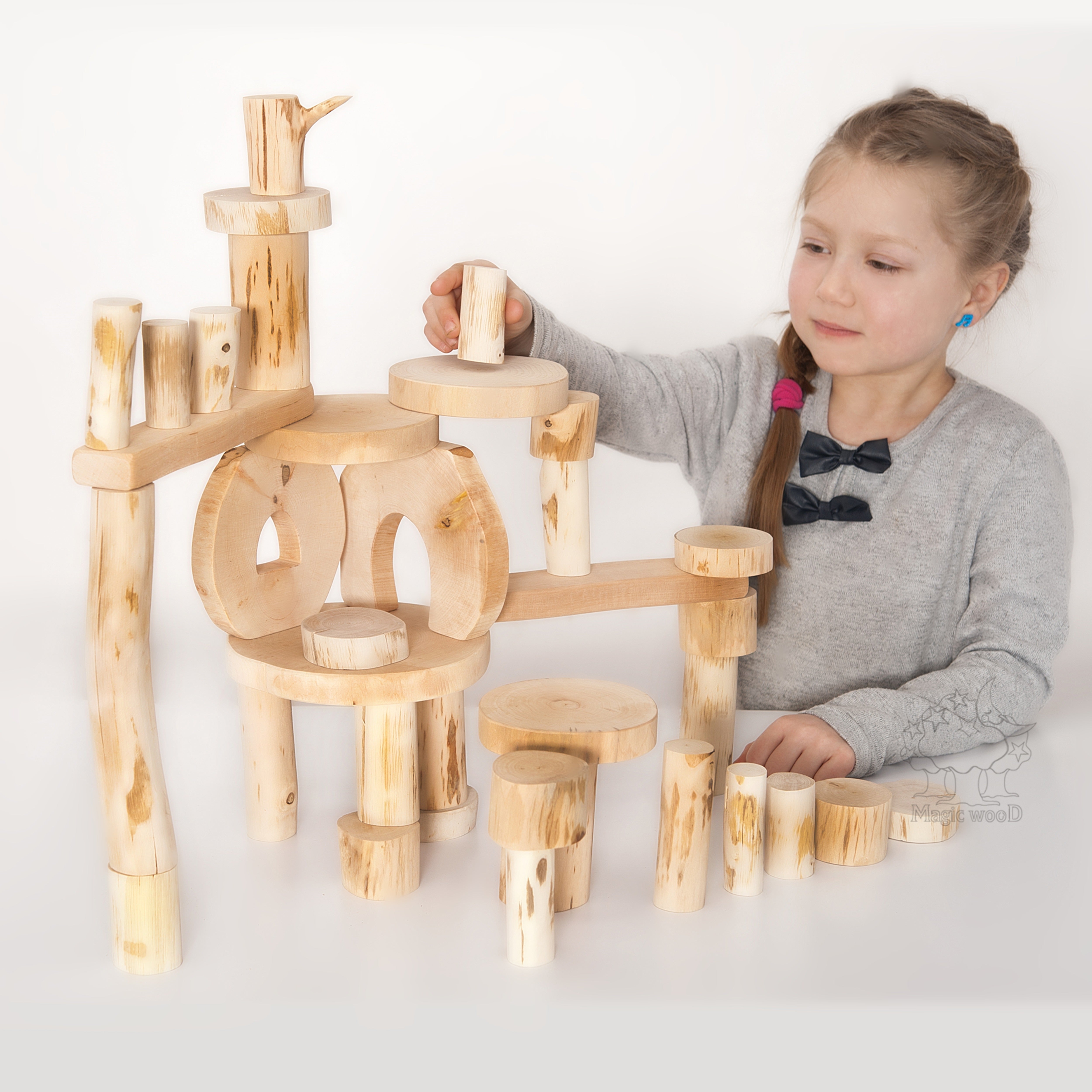 Magic store wood blocks